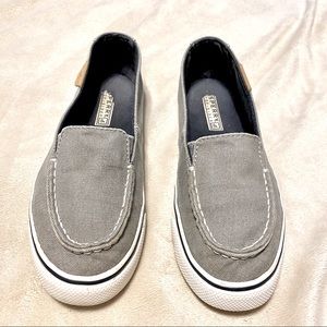 Women’s Sperry Gray Slip On Loafers